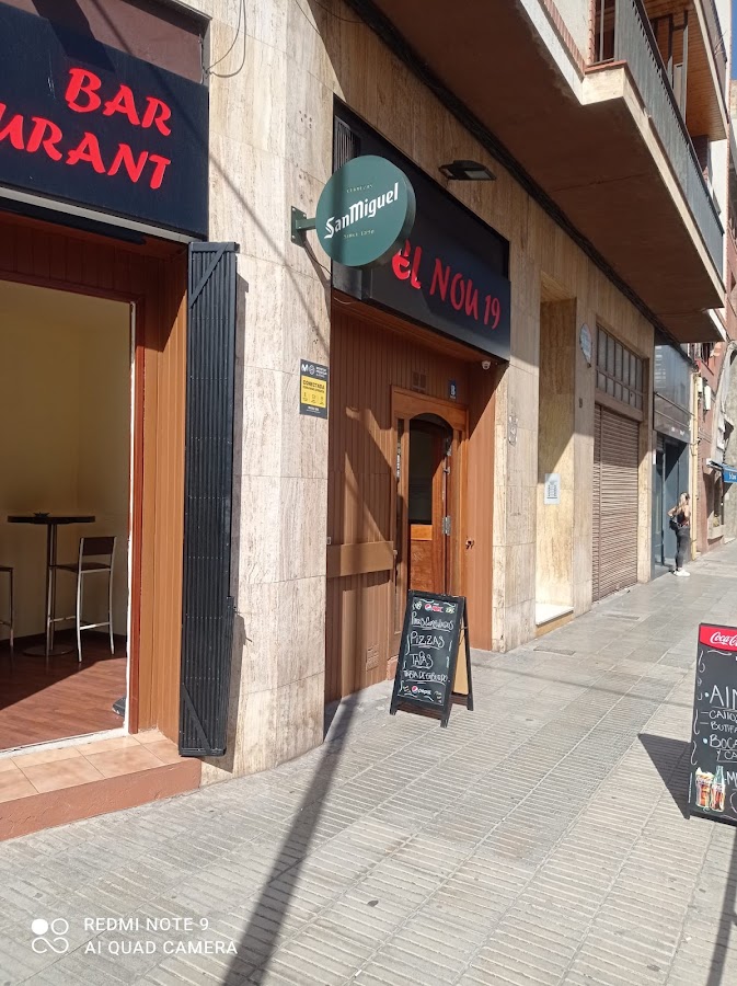 Bar restaurante "El Nou 19"